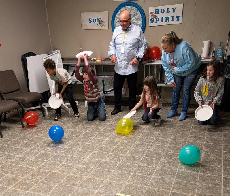 Indoor balloon games