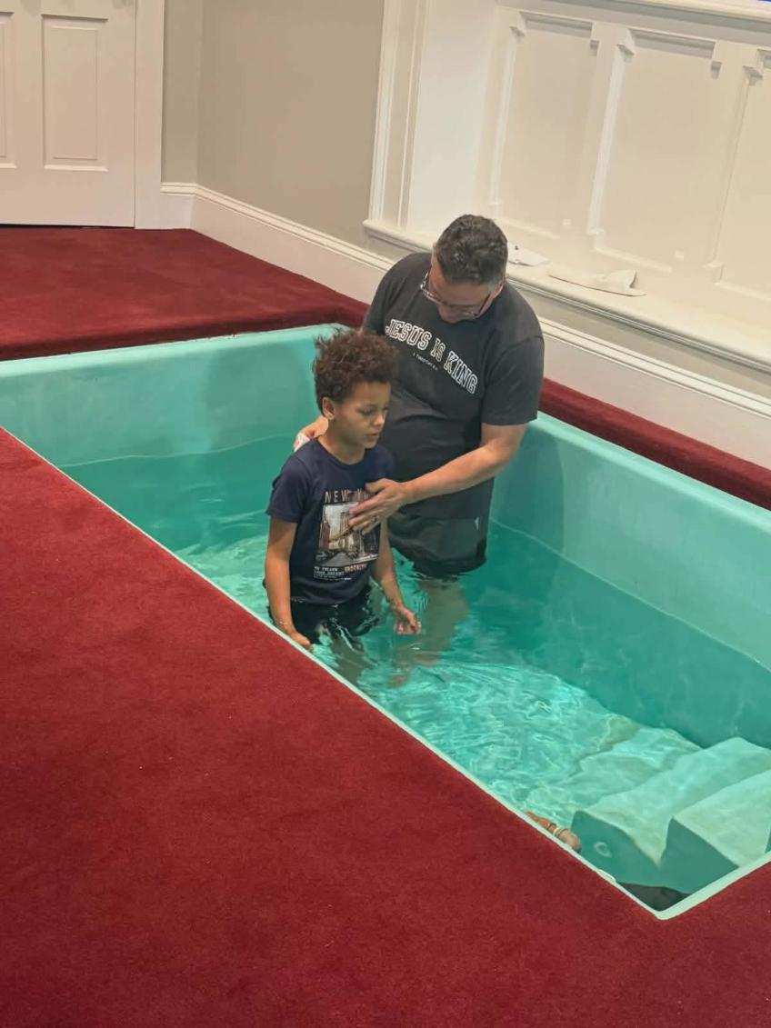 Baptism service
